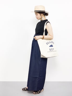 isaさん（レディース・155cm）の夏コーディネート