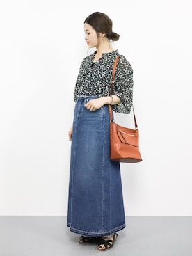 isaさん（レディース・155cm）の夏コーディネート