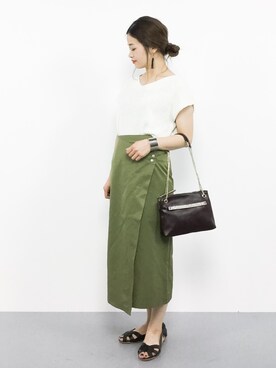 isaさん（レディース・155cm）の夏コーディネート