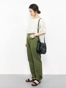 isaさん（レディース・155cm）の夏コーディネート