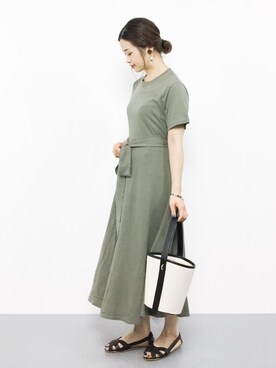 isaさん(レディース・155cm)の夏コーディネート