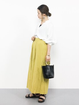 isaさん（レディース・155cm）の夏コーディネート
