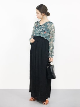 isaさん（レディース・155cm）の夏コーディネート