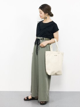 isaさん(レディース・155cm)の夏コーディネート