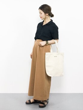 isaさん（レディース・155cm）の夏コーディネート