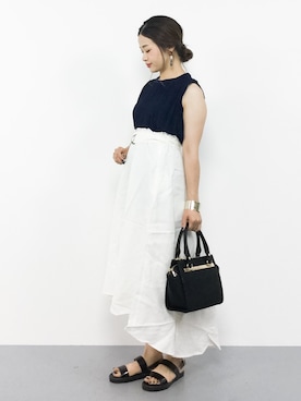 isaさん(レディース・155cm)の夏コーディネート