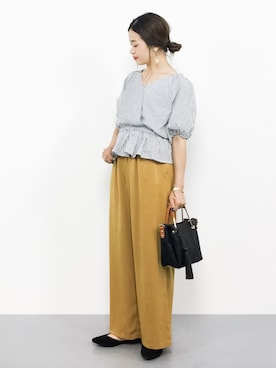 isaさん（レディース・155cm）の夏コーディネート