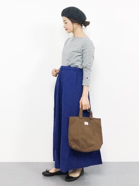 isaさん（レディース・155cm）の夏コーディネート