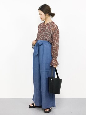 isaさん（レディース・155cm）の夏コーディネート