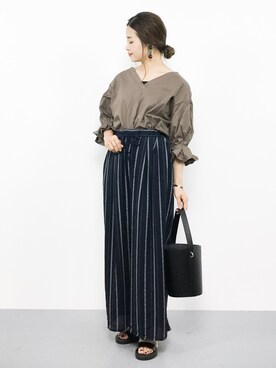 isaさん（レディース・155cm）の夏コーディネート