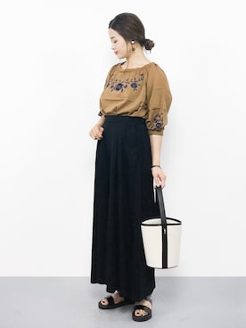 isaさん（レディース・155cm）の夏コーディネート