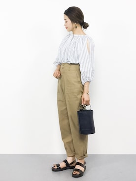 isaさん（レディース・155cm）の夏コーディネート