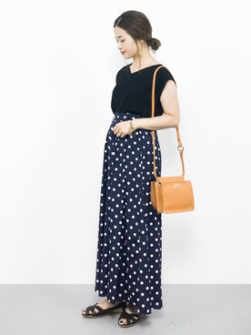 isaさん（レディース・155cm）の夏コーディネート