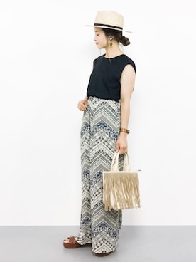 isaさん(レディース・155cm)の夏コーディネート