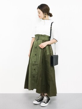 isaさん（レディース・155cm）の夏コーディネート