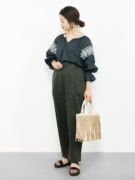 isaさん(レディース・155cm)の夏コーディネート