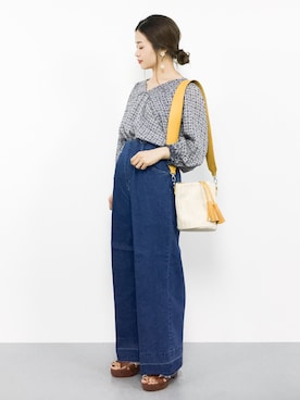 isaさん(レディース・155cm)の夏コーディネート