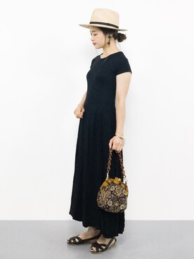 isaさん（レディース・155cm）の夏コーディネート