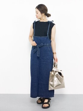 isaさん（レディース・155cm）の夏コーディネート