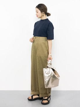 isaさん（レディース・155cm）の夏コーディネート