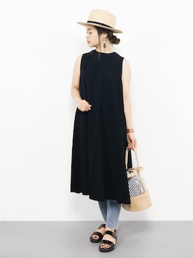 isaさん（レディース・155cm）の夏コーディネート