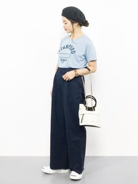 isaさん（レディース・155cm）の夏コーディネート
