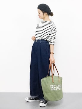 isaさん(レディース・155cm)の夏コーディネート