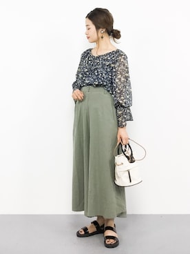 isaさん（レディース・155cm）の夏コーディネート