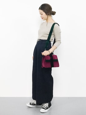 isaさん（レディース・155cm）の夏コーディネート