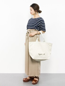 isaさん（レディース・155cm）の夏コーディネート