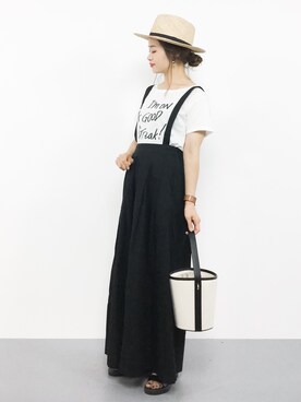 isaさん（レディース・155cm）の夏コーディネート