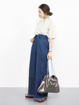 isaさん（レディース・155cm）の夏コーディネート