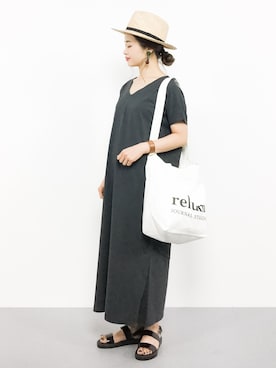 isaさん（レディース・155cm）の夏コーディネート