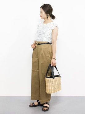 isaさん（レディース・155cm）の夏コーディネート