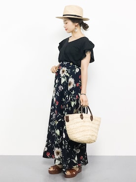 isaさん(レディース・155cm)の夏コーディネート