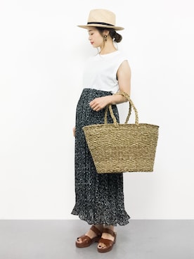 isaさん（レディース・155cm）の夏コーディネート