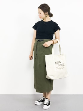 isaさん（レディース・155cm）の夏コーディネート