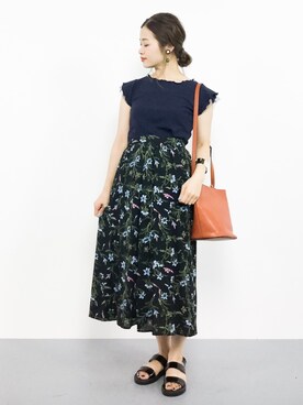 isaさん(レディース・155cm)の夏コーディネート
