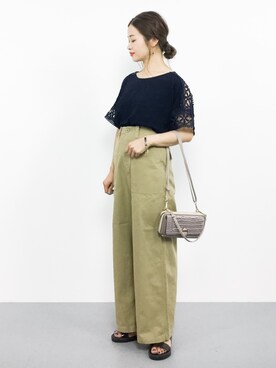 isaさん(レディース・155cm)の夏コーディネート