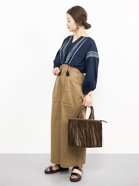 isaさん(レディース・155cm)の秋コーディネート