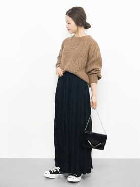 isaさん（レディース・155cm）の秋コーディネート