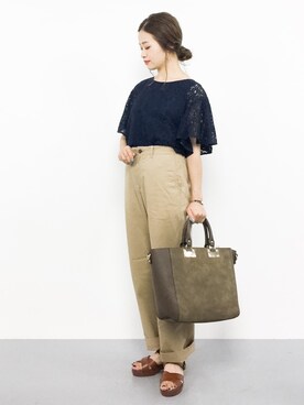 isaさん（レディース・155cm）の秋コーディネート