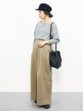 isaさん（レディース・155cm）の秋コーディネート