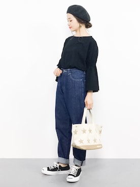 isaさん（レディース・155cm）の秋コーディネート