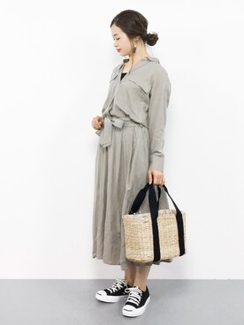 isaさん(レディース・155cm)の秋コーディネート