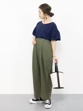 isaさん（レディース・155cm）の秋コーディネート