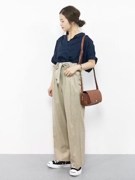 isaさん（レディース・155cm）の秋コーディネート