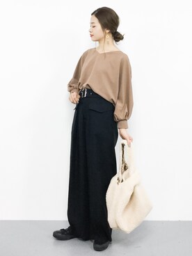 isaさん（レディース・155cm）の秋コーディネート