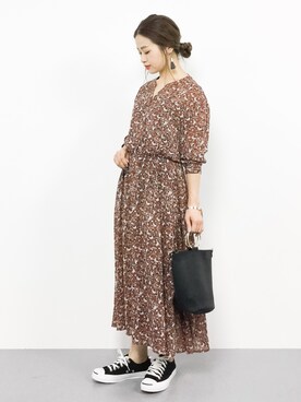 isaさん（レディース・155cm）の秋コーディネート