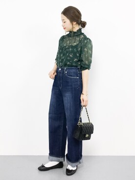 isaさん（レディース・155cm）の秋コーディネート